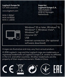 Купить Клавиатура + мышь Logitech MK330