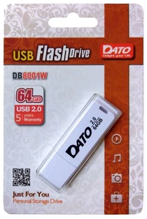 Купить Флеш Диск 32Gb Dato DB8001 DB8001K-32G USB2.0 черный