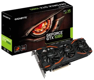 Купить Видеокарта GIGABYTE GeForce GTX 1080 WINDFORCE OC GV-N1080WF3OC-8GD