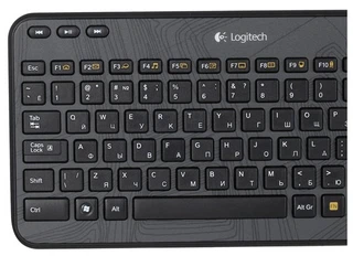 Купить Клавиатура Logitech K360 (мембранная, Wireless, USB, черный