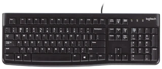Купить Клавиатура Logitech K120 (мембранная, USB, черный