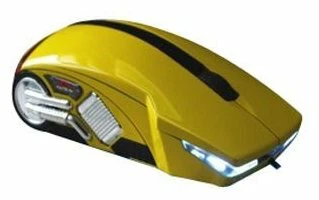 Купить Мышь 3Cott Racing mouse 1200 Yellow USB