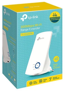 Купить Повторитель усилитель беспроводного сигнала TP-Link TL-WA850RE N300 Wi-Fi белый