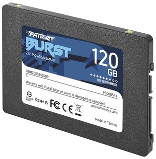 Купить Накопитель SSD SATA III 120Gb Patriot PBE120GS25SSDR Burst Elite 2.5" / Народный дискаунтер ЦЕНАЛОМ