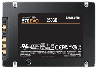 Купить Накопитель 250Gb Samsung MZ-77E250BW 870 EVO SSD 2.5" SATA III