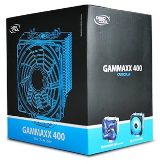 Купить Deepcool GAMMAXX 400 BLUE BASIC Soc-AM4/AM3+/1150/1151/1200 4-pin 18-30 GAMMAXX400BLUEBASIC