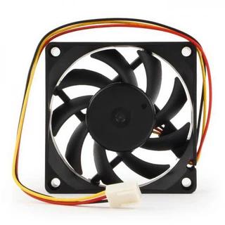 Купить Вентилятор Gembird D7015SM-3 70x70x15, втулка, 3 pin, провод 25 см {100} (068239)