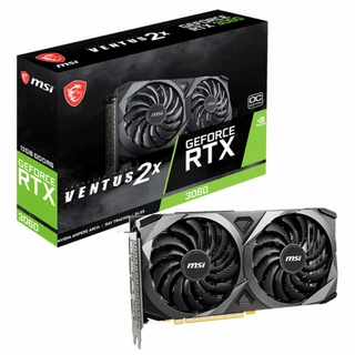 Купить RTX3060 VENTUS 2X 12G OC 12GB GDDR6 192bit 3xDP HDMI RTL {10} (793814)