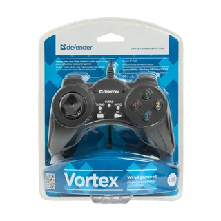 Купить Проводной геймпад Vortex USB, 13 кнопок DEFENDER (642491)