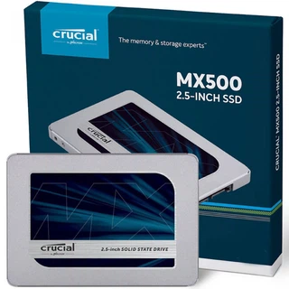 Купить "2.5" 500GB Crucial MX500 Client SSD CT500MX500SSD1 SATA 6Gb/s, 560/510, IOPS 95/90K, MTBF 1.8M, 3D CT500MX500SSD1 TLC, 180TBW, 7mm (with 9.5mm adapter), RTL {100}, (785053)