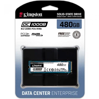 Купить M.2 2280 480GB Kingston DC1000B Enterprise SSD SEDC1000BM8/480G PCIe Gen3x4 with NVME, 3200/565, SEDC1000BM8/480G IOPS 205/20K, MTBF 2M, 3D TLC, 475TBW, 0.5DWPD (303612) {10}