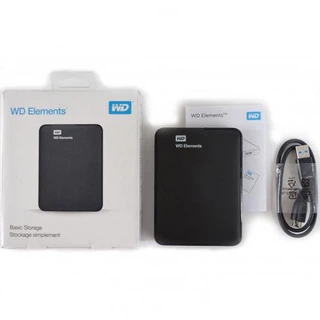Купить Внешний жёсткий диск WD Elements Portable 1TB WDBUZG0010BBK-WESN (Black) 2,5" USB 3.0 External /