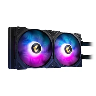 Купить AORUS WATERFORCE X 280 , 2 x 140mm ARGB Fan, RTL