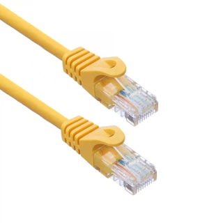 Купить Патч-корд ACD-LPU5E-50Y Cat5e UTP 24AWG 4Pair, 7/0.18мм CCA Желтый, 5.0м, (741623)