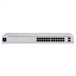 Купить UniFi 24Port Gigabit Switch with SFP [USW-24] Ubiquiti коммутатор в стойку, 24х 1G RJ45, 2х SFP, RTL {2} (071385)