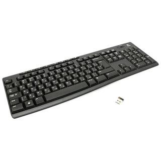 Купить Клавиатура беспроводная Logitech K270 приемник Unifying, 2 батарейки AAA, (033030)