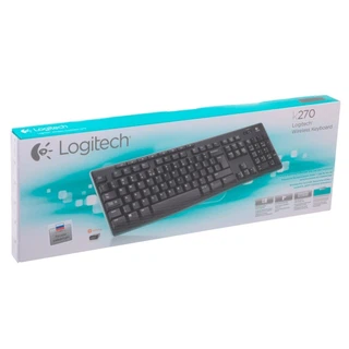 Купить Клавиатура беспроводная Logitech K270 приемник Unifying, 2 батарейки AAA, (033030)