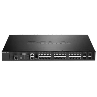 Купить DXS-3400-24TC/A1ASI Управляемый стекируемый коммутатор уровня 2+ с 20 портами 10GBase-T и 4 комбо-портами 10GBase-T/SFP+