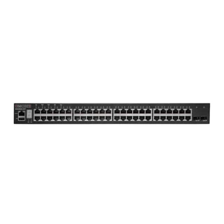 Купить 48 x GE + 2 x 10G SFP+ ports + 1 x expansion slot (for dual 10G SFP+ ports) L3 Stackable Switch, w/ 1 x RJ45 console port, 1 x USB type A storage port, RPU connector, Stack up to 4 units Edge-corE ECS4620-52T