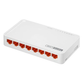 Купить S808G TOTOLINK 8-Port Gigabit Desktop Switch 8*10/100/1000Mbps auto-negotiation RJ45 Ports Supports Auto MDI/MDIX, plastic case {20}