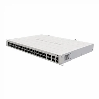 Купить CRS354-48G-4S+2Q+RM Cloud Router Switch 354-48G-4S+2Q+RM with 48 x Gigabit RJ45 LAN, 4 x 10G SFP+ cages, 2 x 40G QSFP+ cages, RouterOS L5, 1U rackmount enclosure, Dual redundant PSU (002266)