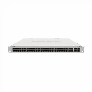 Купить CRS354-48G-4S+2Q+RM Cloud Router Switch 354-48G-4S+2Q+RM with 48 x Gigabit RJ45 LAN, 4 x 10G SFP+ cages, 2 x 40G QSFP+ cages, RouterOS L5, 1U rackmount enclosure, Dual redundant PSU (002266)