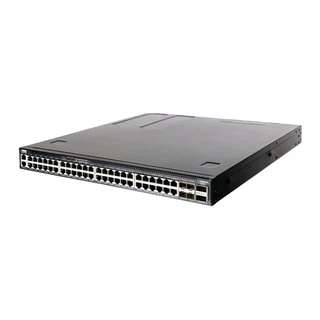 Купить 4630-54PE-O-AC-F Edge-corE AS4630-54PE, 48-Port GE RJ45 port PoE++, 4x25G SFP+, 2 port 100G QSFP28 for stacking, Broadcom Trident 3, Dual-core Intel Denverton CPU, dual AC 1200W PSUs and 2 + 1 Fan Modules with port-to-power airflow, 2 front rack mounti