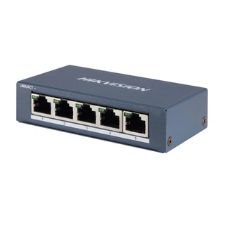 DS-3E0505-E 5  Gigabit RJ45 ports, Desktop Steel Case Unmanaged Switch (044697)