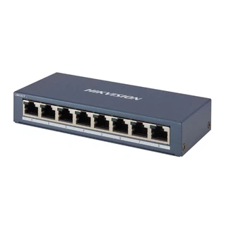 DS-3E0508-E(B) 8  Gigabit RJ45 ports, Desktop Steel Case Unmanaged Switch (078425)