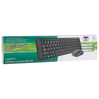 Купить Комплект беспроводной Logitech MK220 Комплект беспроводной Logitech MK220 {8}, (029927)