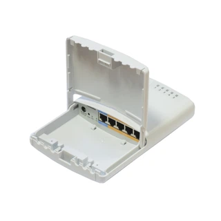 Купить RB750P-PBr2 Router PowerBOX 5xLAN (four with PoE out), outdoor case, PSU, PoE, mounting set {10}