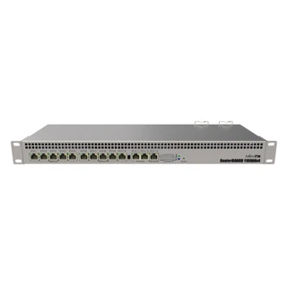 Купить RB1100AHx4 1100x4 with Annapurna Alpine AL21400 Cortex A15 CPU (4-cores, 1.4GHz per core), 1GB RAM, 13xGbit LAN,RouterOS L6, 1U rackmount case, Dual PSU {10} (002662)