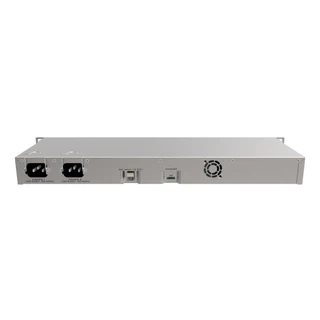 Купить RB1100AHx4 1100x4 with Annapurna Alpine AL21400 Cortex A15 CPU (4-cores, 1.4GHz per core), 1GB RAM, 13xGbit LAN,RouterOS L6, 1U rackmount case, Dual PSU {10} (002662)