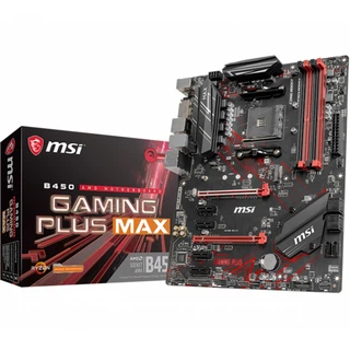 Купить B450 GAMING PLUS MAX, Socket AM4, AMD®B450, 4xDDR4-2667, 2xPCI-Ex16x, 4xPCI-Ex1x, DVI-D+HDMI, 6xSATA3(RAID 0/1/10), 1xM.2, 8 Ch Audio, GLan, (2+4)xUSB2.0, (4+4)xUSB3.2, 1xPS/2, ATX, RTL {}