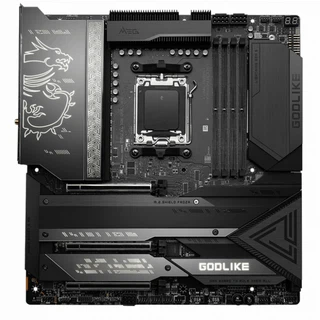 Купить MEG X670E GODLIKE, AM5,4DDR5,3PCI - Ex16,4M.2,8SATA3,3USB 3.2 Gen2x2,8USB3.2 Gen2,4USB3 (010122)