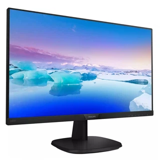 Купить 23.8" PHILIPS 243V7QJABF (00/01) Black (IPS, 1920x1080, D-sub+HDMI+DP, 5 ms, 178°/178°, 250 cd/m, 200M:1, MM) (746032)/(746025)