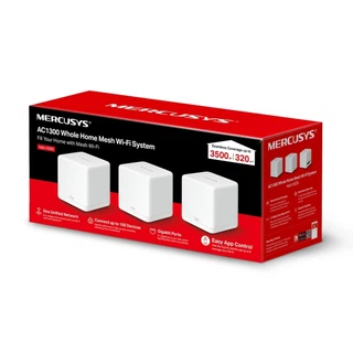 Купить Halo H30G(3-pack) AC1300 Домашняя Mesh Wi-Fi система