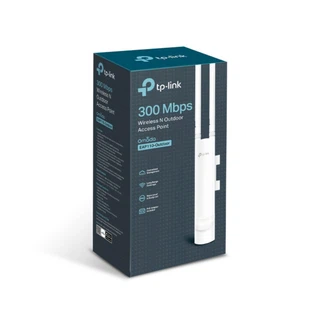 Купить EAP110-Outdoor N300 Наружная точка доступа Wi-Fi, чипсет Qualcomm, до 300 Мбит/с на 2,4 ГГц, 802.11b/g/n, 1 порт LAN 10/100 Мбит/с, поддержка пассивного PoE (097752) {20}