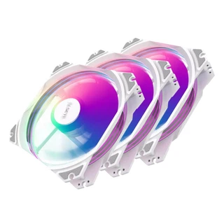 Купить M120-PWA KIT FAN 3*120mm, 800~1700rpm, 31~66CFM, 19.4~33.8dBA, AURA RGB, PWM + 3pin Aura, RTL{24} (875712)