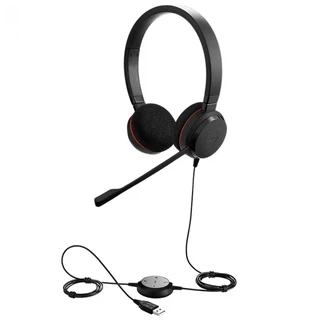 Купить Гарнитура проводная Jabra EVOLVE 20 UC Stereo / USB-A / (016987) {48}