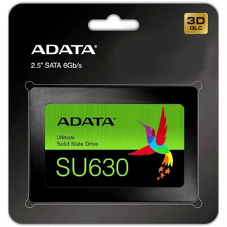 Купить "2.5" 1.92TB ADATA SU630SS Client SSD [ASU630SS-1T92Q-R] SATA 6Gb/s, 520/450, IOPS 40/65K, MTBF" 1.5M, 3D QLC, 400TBW, RTL (773551)