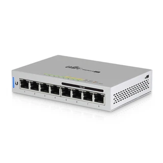 Купить UniFi Switch 8-60W PoE-коммутатор, 8х 1G RJ45, раздача 15.4 Вт, (026188)