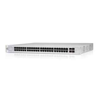 Купить UniFi Switch 48-500W [US-48-500W] Ubiquiti PoE-коммутатор в стойку, 48х 1G RJ45, 2х SFP, 2х SFP+, раздача 436 Вт {2} (023132)