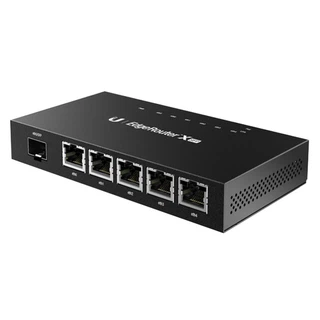 Купить EdgeRouter X SFP [ER-X-SFP] Ubiquiti PoE-маршрутизатор 2 ядра (880 МГц), 5x 1G RJ45, 1x SFP, раздача PoE (022203)