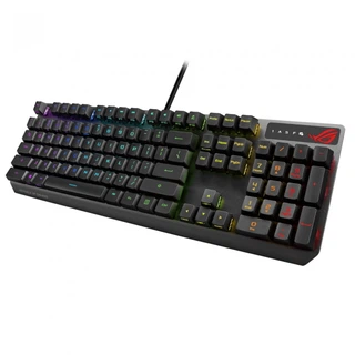 Купить XA05 ROG Strix Scope RX Keyboard Wired (USB) ROG RX RED Optical-Mech 440x137x39mm (812870) (90MP0240-BKRA00)