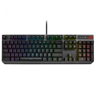 Купить XA05 ROG Strix Scope RX Keyboard Wired (USB) ROG RX RED Optical-Mech 440x137x39mm (812870) (90MP0240-BKRA00)