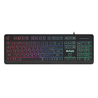 Купить Проводная игровая клавиатура Raid GK-778DL RU, Rainbow,104 кнопки DEFENDER (457781)