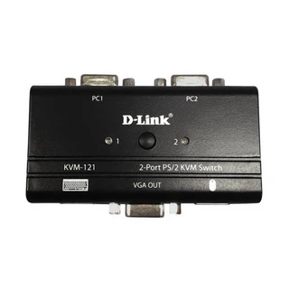 Купить KVM-121/B1A 2-портовый KVM-переключатель с портами VGA и PS/2 (кабели в комплекте) {40} (449185)