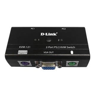 Купить KVM-121/B1A 2-портовый KVM-переключатель с портами VGA и PS/2 (кабели в комплекте) {40} (449185)