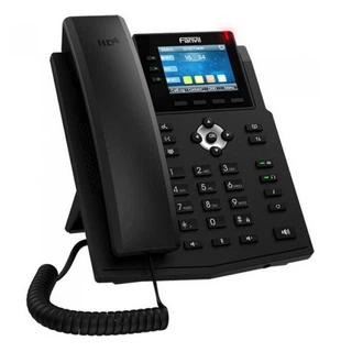 Купить Телефон IP Fanvil IP X3U Pro 6 линий, цветной экран 2.8", HD, Opus, 10/100/1000 Мбит/с, PoE